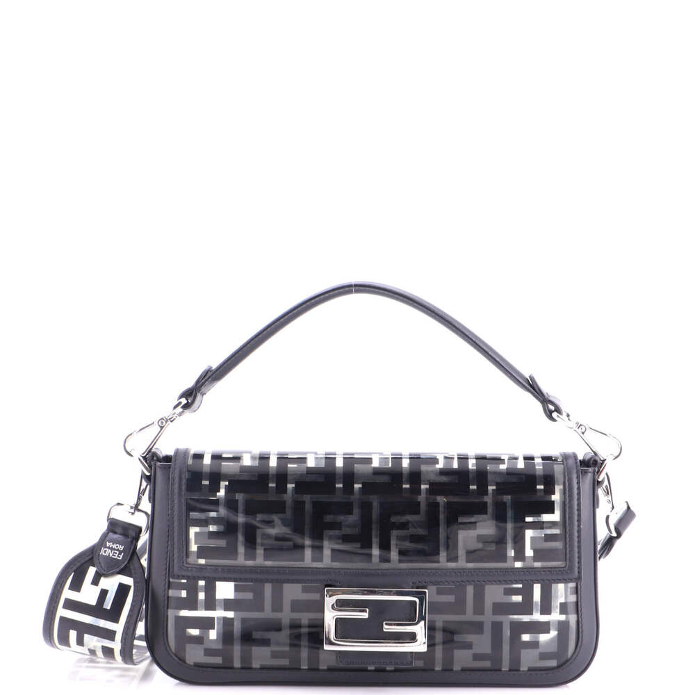 Fendi Medium Baguette NM Bag Zucca PU
